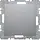 Berker 6710091404 blinddeksel incl. draagframe met spreidklemmen S1/B3/B7 aluminium mat