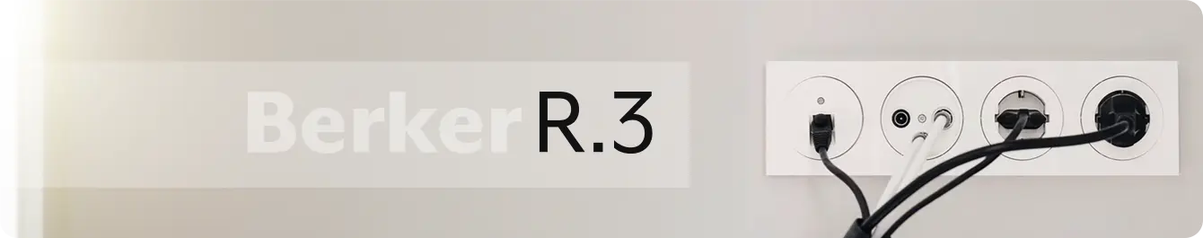 Berker R.3 bekroond design met gedurfde vormen