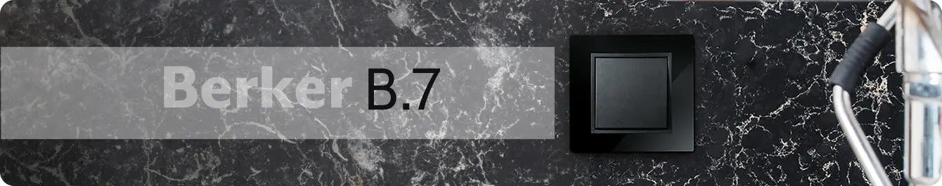 Berker B.7 schakelmateriaal: luxe materialen, tijdloos design