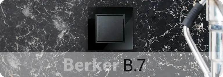 Berker B.7 schakelmateriaal: luxe materialen, tijdloos design
