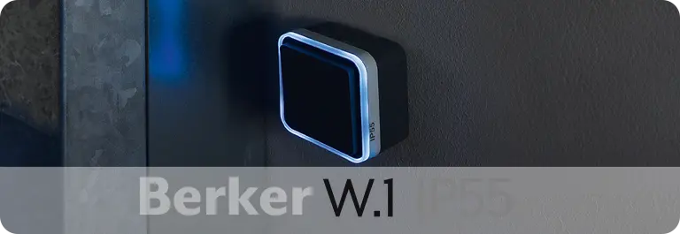 Berker W.1 IP55 schakelmateriaal - waterdicht bekroond design