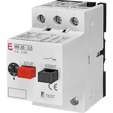 Iskra MS25 2.5 motorbeveiligingsschakelaar MS25 1,60-2,50A 3P