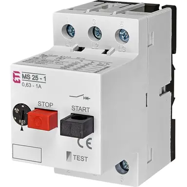 Iskra MS25 1 motorbeveiligingsschakelaar MS25 0,63 - 1 A 3P