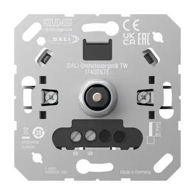 JUNG 1740 DSTE DALI-draaistuureenheid Tunable White