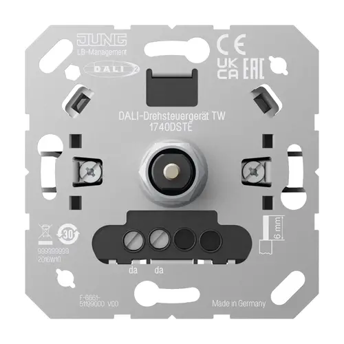 JUNG 1740 DSTE DALI-draaistuureenheid Tunable White
