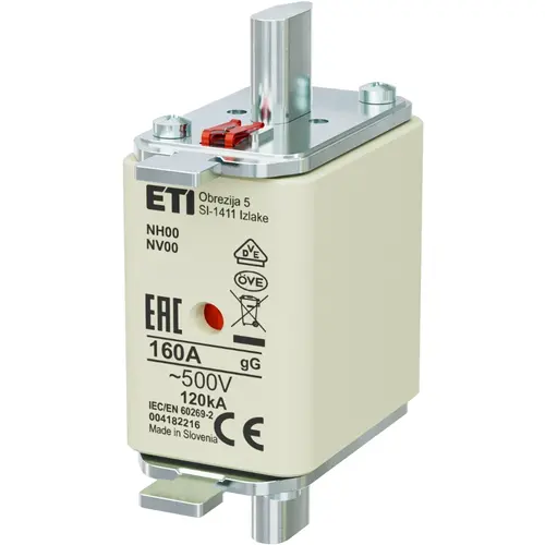 ETI 416800016 mespatroon zekeringnh00 glgg 160a 500v ck