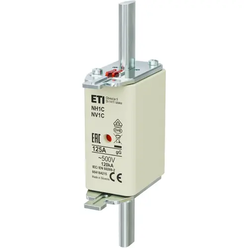 ETI 416800061 mespatroon zekering nh1c glgg 125a 500v ck