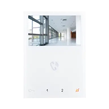 Comelit 6721W monitor handsfree kl+sbc