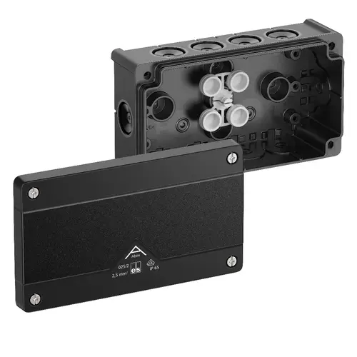 Spelsberg ABOX 025/2-L/SW abox 025/2-l/sw aftakdoos