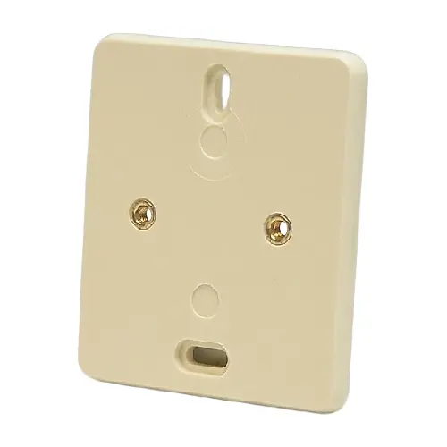 Corodex 2230860WI muurplaat 1-voudig wit