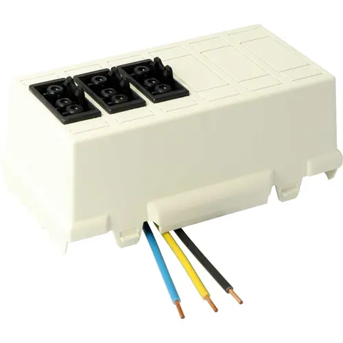 Attema AT6531 BKW deksel lasdoos 3x 3-polig Wieland GST18 wit IP20