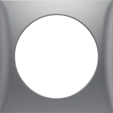 Berker 918272528 Integro Flow afdekraam 1-voudig mat chroom