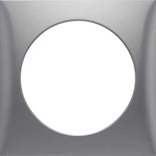 Berker 918272528 Integro Flow afdekraam 1-voudig mat chroom