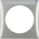 Berker 918032568 Integro Flow afdekraam 1-voudig met tekstveld mat chroom gelakt