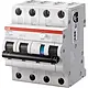 ABB DS203NC B16 A30 aardlekautomaat 3p+N 16A 30mA B-karakteristiek 6kA