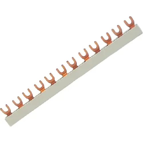 Eaton BB_FORK_2P_L210/6X_100A_ISOL kamrail 2-polig 200 mm 6 apparaten 10 mm²