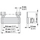 Eaton BB-FORK-18X2P-ISOL kamrail 45mm 2 apparaten 10mm²