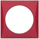 Berker 918272576 Integro Flow afdekraam 1-voudig rood glans