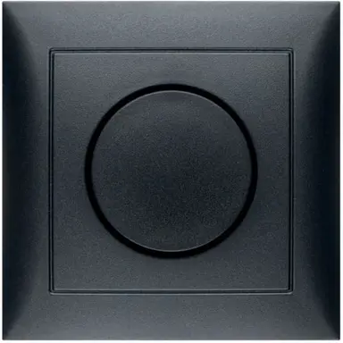 Berker 11309949 dimmerknop draaidimmer met vast afdekraam S1 antraciet mat