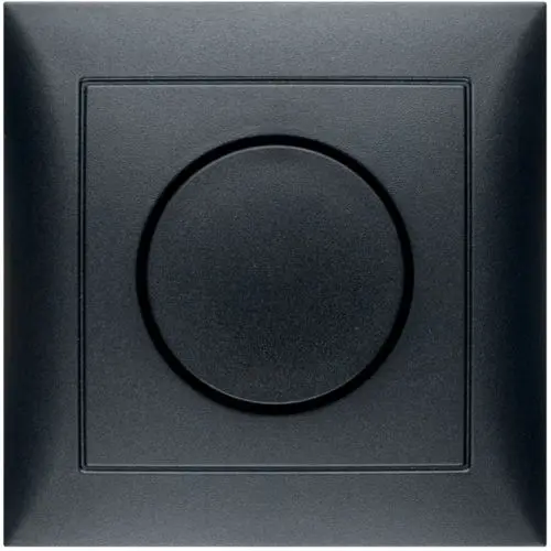 Berker 11309949 dimmerknop draaidimmer met vast afdekraam S1 antraciet mat
