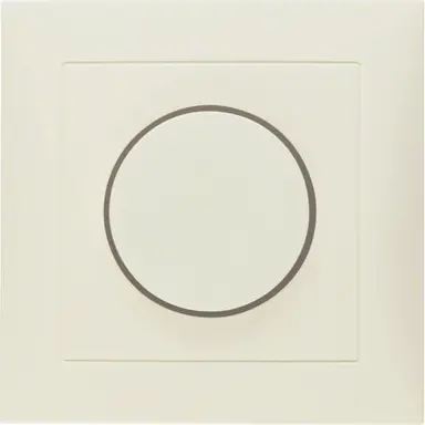 Berker 11308982 dimmerknop draaidimmer met vast afdekraam S1 creme glans