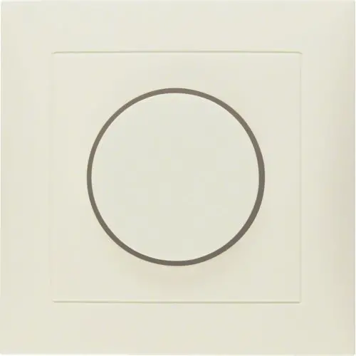 Berker 11308982 dimmerknop draaidimmer met vast afdekraam S1 creme glans