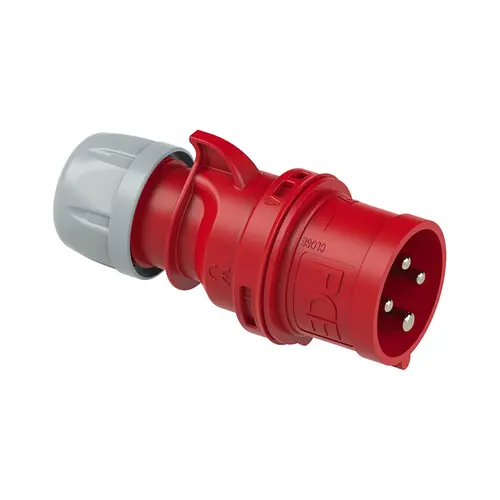 PCE 014-6V contactstop 4-polig 16A 400V rood 6h IP44