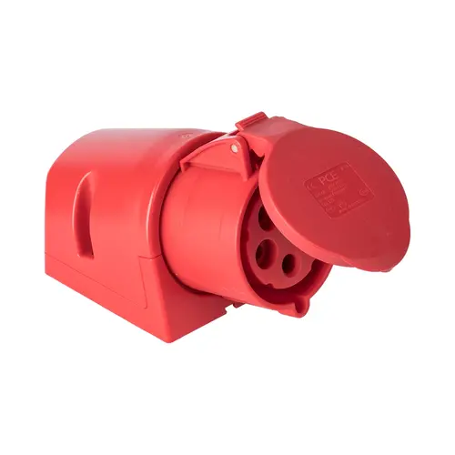 PCE 125-6RV Wcd CEE 32A 5p Rood 6h