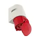 PCE 125-6RV Wcd CEE 32A 5p Rood 6h
