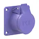 PCE 362V Wcd CEE 16A 2p Violet