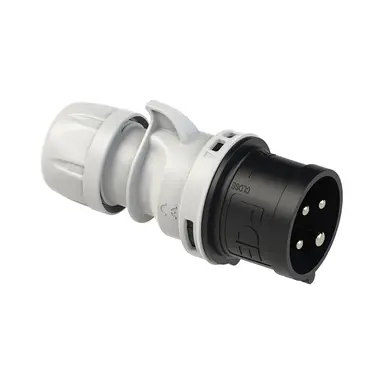 PCE 014-7V CEE-contactstop 16A 4p Zwart 7