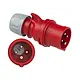 PCE 7024-6 CEE-contactstop 32A 4p Rood 6h