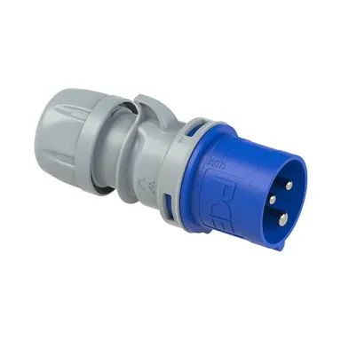 PCE 013-6TTV CEE-contactstop 16A 3p Blauw 6