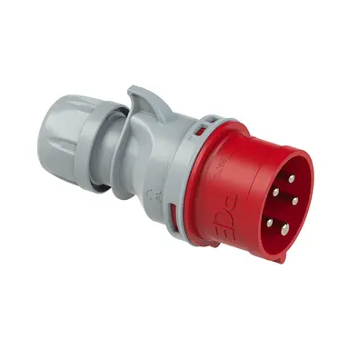 PCE 015-6TTV CEE-contactstop 16A 5p Rood 6h