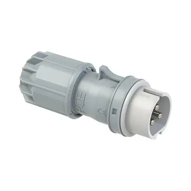 PCE 083-12V CEE-contactstop 3-polig16A IP44 grijs