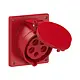 PCE 425-6F9V Wcd CEE 32A 5p Rood 6h