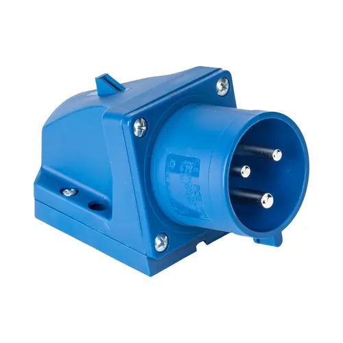 PCE 523-6BV toestelcontactdoos CEE 3-polig 32A 230V 6h blauw IP44