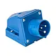 PCE 513-6BV toestelcontactdoos CEE 3-polig 16A 230V schroefklemmen IP44 1xM25