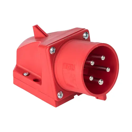 PCE 525-6RV CEE opbouw toestelcontactdoos 32A 5-polig 400V 6H rood IP44