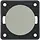 Berker 936712528 Integro Flow pulsdrukker maakcontact mat chroom