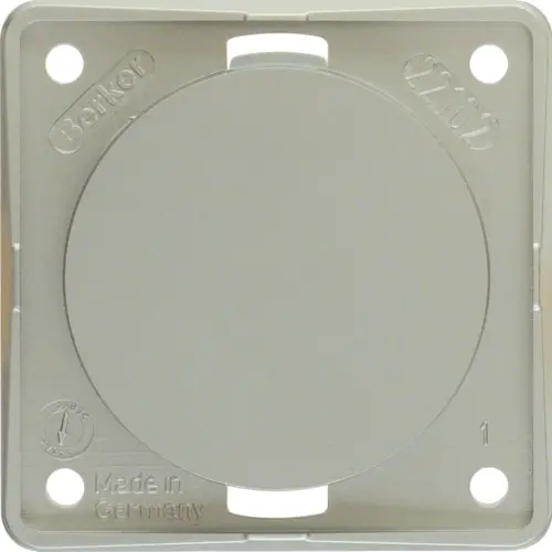 Berker 945162524 Integro Flow blinddeksel edelstaal gelakt