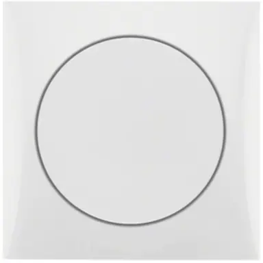 Berker 928912509 Integro Flow 1-10V draaipotentiometer met afdekraam wit glans