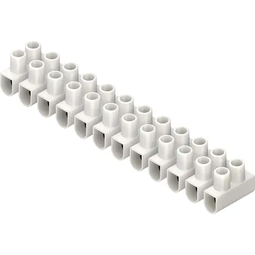 Kleinhuis 129.3 kroonstrip 12-polig 1 - 4 mm² wit