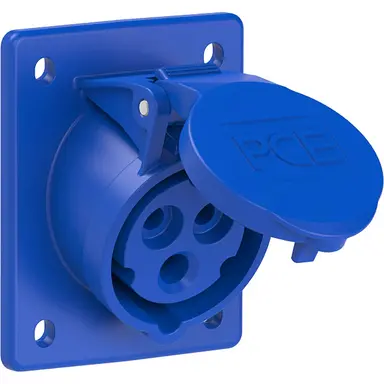 PCE 413-6V Wcd CEE 16A 3p Blauw 6h