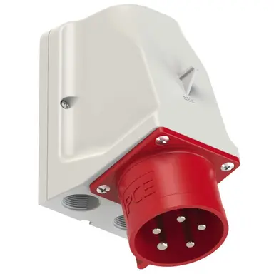 PCE 9525-6V CEE-toestelcontactdoos 32A 5p