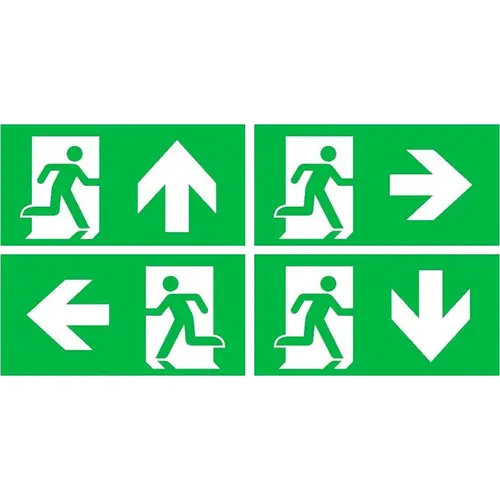 Ecolight V-DB-K-4 pictogramkit vialed zwart