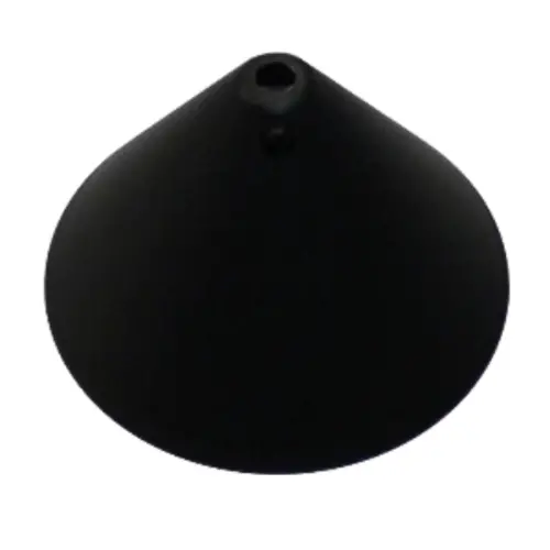 Corodex 2230990ZWA plafondkap 110 x 60 mm zwart