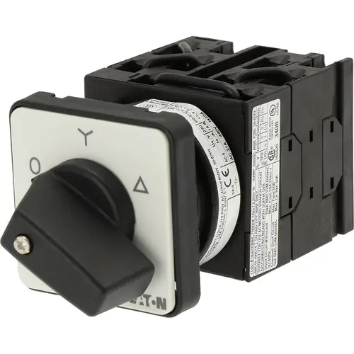 Eaton T0-4-8410/E ster-driehoekschakelaar 3-polig 20A 3-standen met korte draaigreep IP65