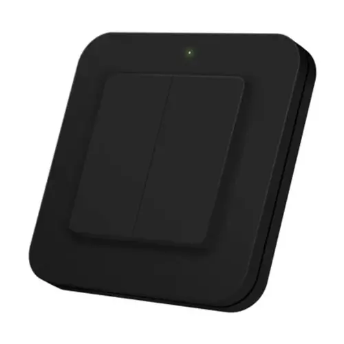 KlikAanKlikUit AWST-9000Z draadloze wandschakelaar 1 of 2 voudig zwart