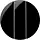 Berker 16652045 schakelwip 3-voudig R1/R3/R8 zwart